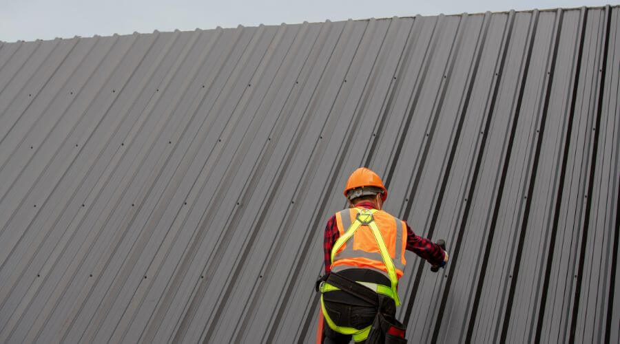 Professional metal roof installation services in Shidler, OK